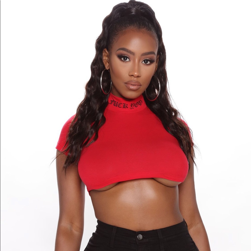 F*** Y** Crop Top